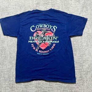 men’s cowboys unlimited back graphic shirt heavy weight‎ fruit of loom shirt